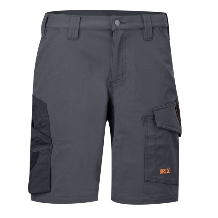 Orix® 4-Wege-Stretch Arbeitsshorts grau von Orix