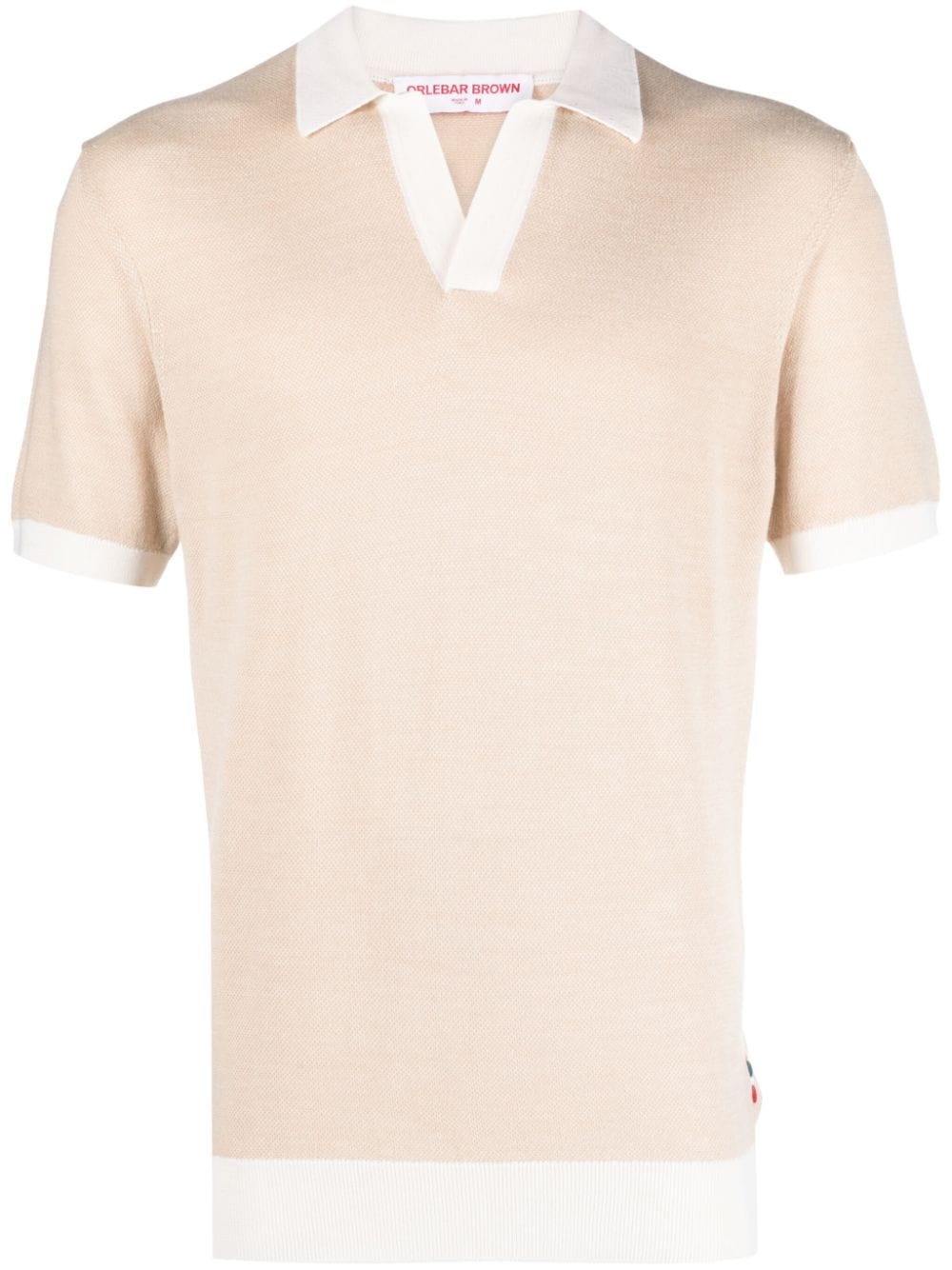 Orlebar Brown Horton short-sleeved polo shirt - Neutrals von Orlebar Brown