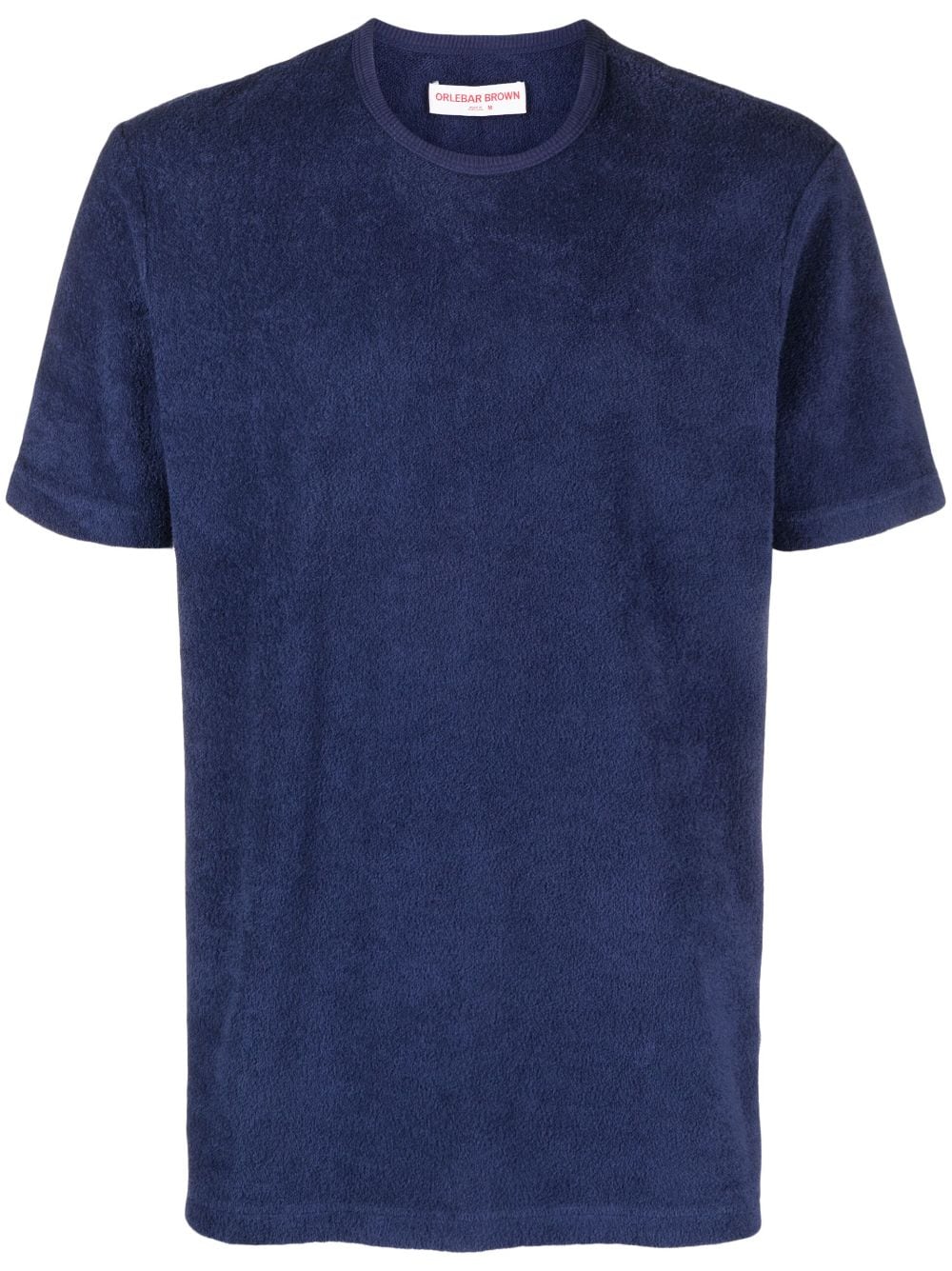 Orlebar Brown Nicolas terry-cloth effect T-shirt - Blue von Orlebar Brown