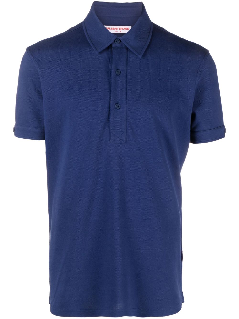 Orlebar Brown Sebastian cotton polo shirt - Blue von Orlebar Brown