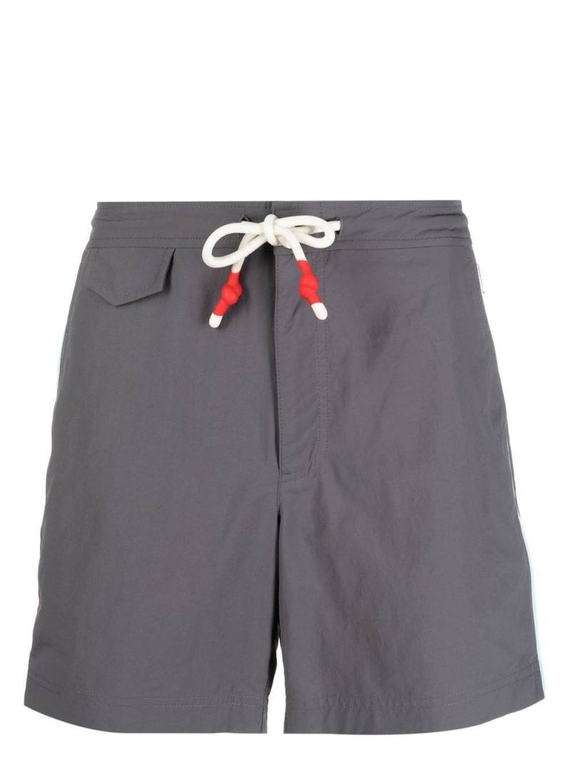 Orlebar Brown Standard drawstring swim shorts - Grey von Orlebar Brown