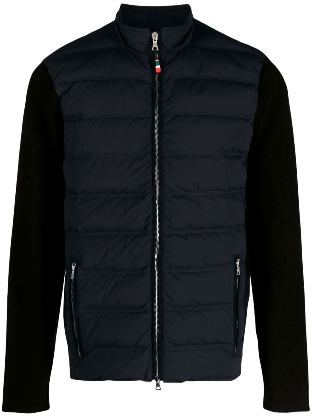 Orlebar Brown Wallace panelled padded jacket - Blue von Orlebar Brown