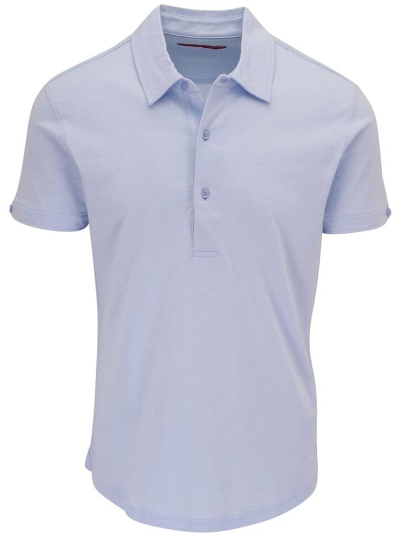 Orlebar Brown cotton-silk polo shirt - Blue von Orlebar Brown