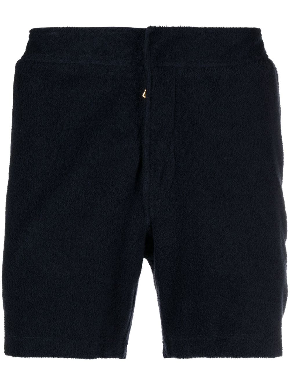 Orlebar Brown fleece-texture shorts - Blue von Orlebar Brown