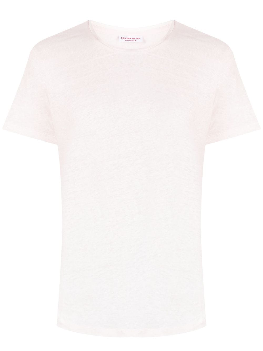 Orlebar Brown lined short-sleeved T-shirt - Pink von Orlebar Brown