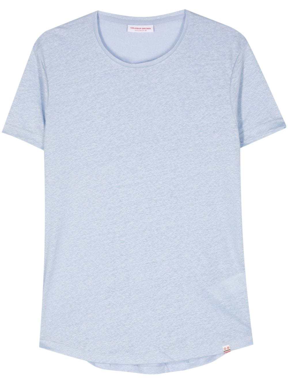 Orlebar Brown linen slub T-shirt - Blue von Orlebar Brown