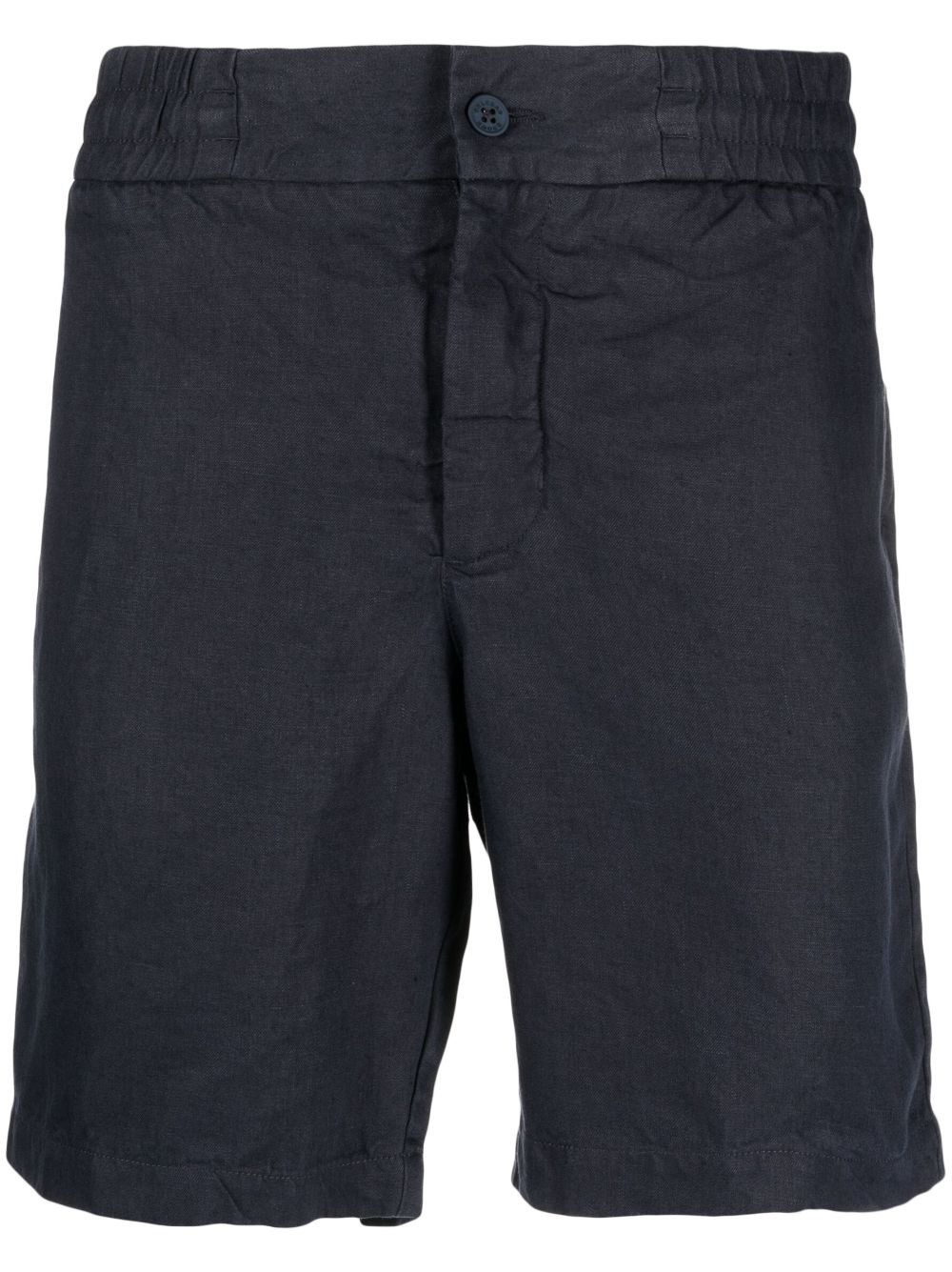 Orlebar Brown mid-rise linen shorts - Blue von Orlebar Brown