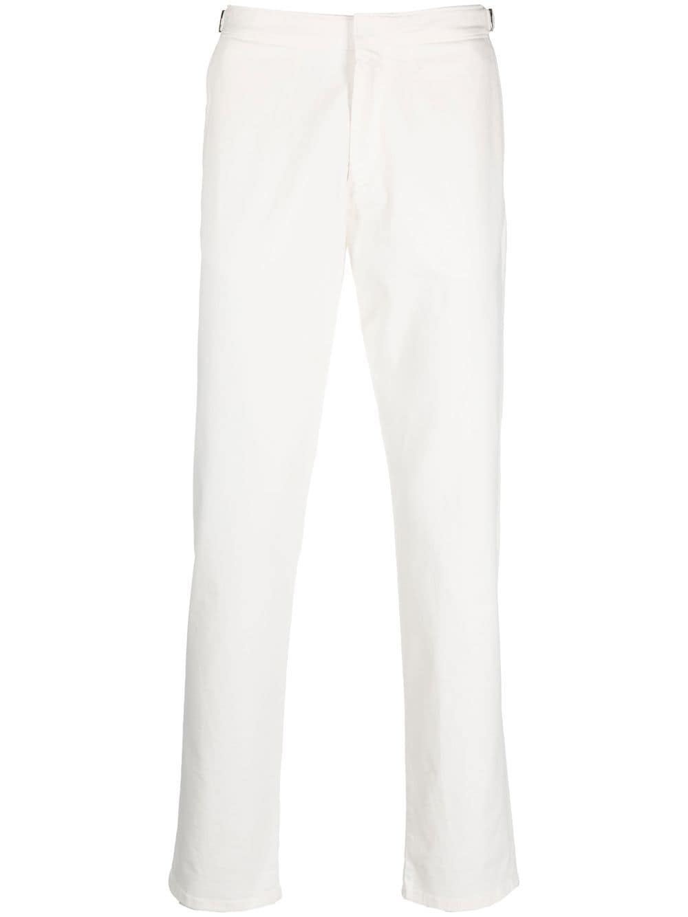 Orlebar Brown mid-rise straight-leg trousers - White von Orlebar Brown