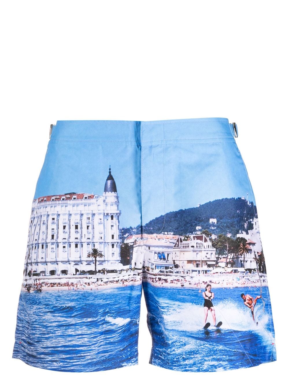 Orlebar Brown photograph-print swim shorts - Blue von Orlebar Brown