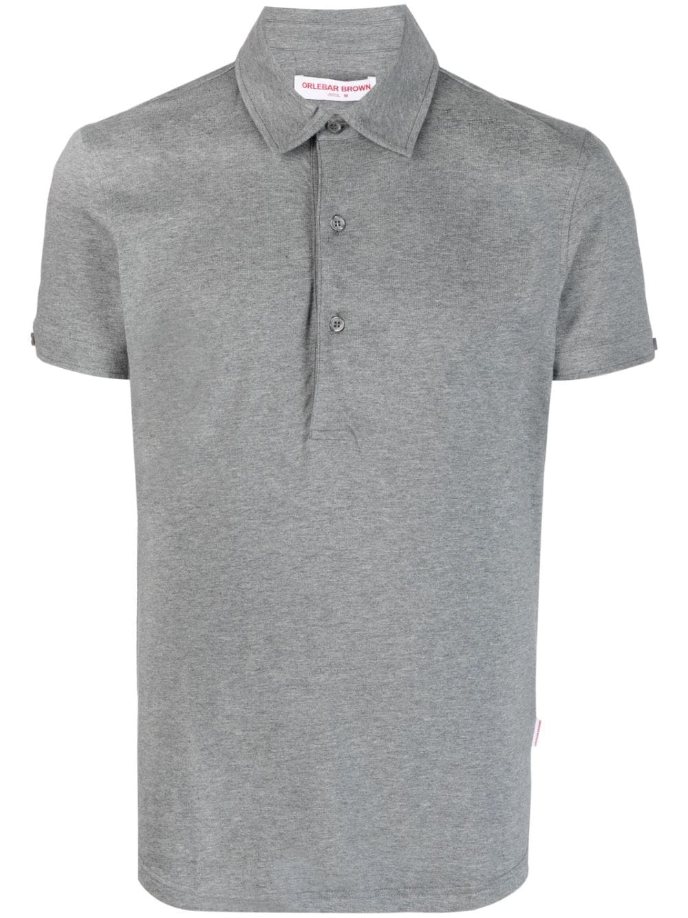 Orlebar Brown short-sleeved polo shirt - Grey von Orlebar Brown