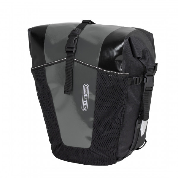 Ortlieb - Back-Roller XL - Gepäckträgertaschen Gr 35 + 4 l schwarz/grau von Ortlieb