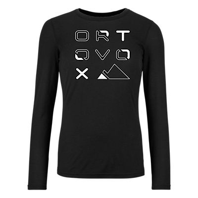 185 Merino Brand Outline LS Damen Longsleeve von Ortovox