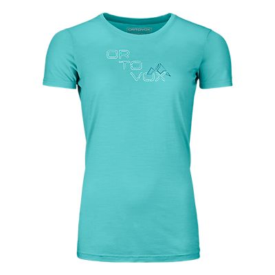 185 Merino Tangram Logo TS Damen T-Shirt von Ortovox