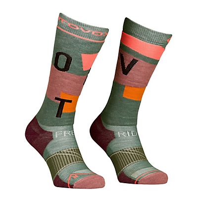 Freeride Long Cozy Merino 35-44 Damen Skisocken von Ortovox