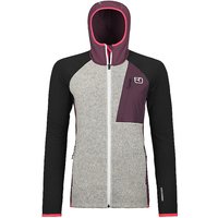 ORTOVOX Damen Fleecejacke Classic Knit Hoodie beere | L von Ortovox