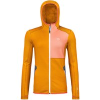 ORTOVOX Damen Fleecejacke Hoodie orange | L von Ortovox