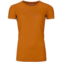 ORTOVOX Damen Funktionsshirt 185 Merino Tangram orange | XL von Ortovox