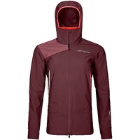 ORTOVOX Damen Softshelljacke Pala Hoodie dunkelrot | S von Ortovox