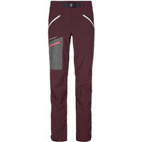 ORTOVOX Damen Tourenhose Cevedale dunkelrot | S von Ortovox