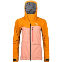 ORTOVOX Damen Tourenjacke Ravine 3L Shell Hoodie orange | L von Ortovox