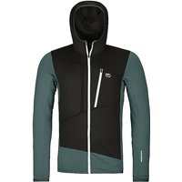 ORTOVOX Herren Fleecejacke Grid Hoodie grau | M von Ortovox