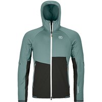 ORTOVOX Herren Fleecejacke RIB Hoodie grau | L von Ortovox