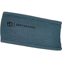 ORTOVOX Stirnband Fleece Grid grau von Ortovox