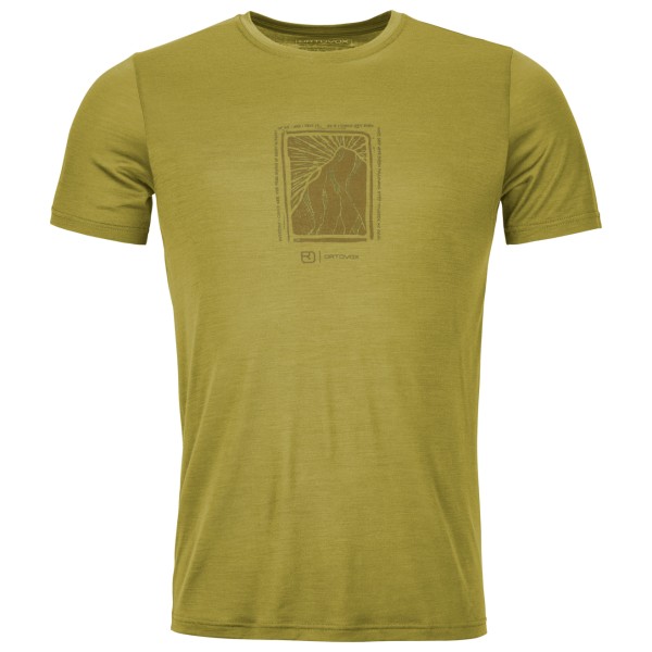 Ortovox - 120 Cool Tec Mountain Cut T-Shirt - Merinoshirt Gr L sweet alison von Ortovox