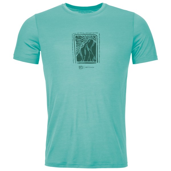 Ortovox - 120 Cool Tec Mountain Cut T-Shirt - Merinoshirt Gr XXL aquatic ice Ortovox - 120 Cool Tec Mountain Cut T-Shirt - Merinoshirt Gr XXL aquatic ice von Ortovox