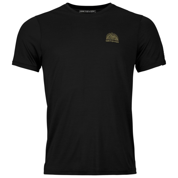 Ortovox - 120 Cool Tec Mountain Stripe T-Shirt - Merinoshirt Gr L schwarz Ortovox - 120 Cool Tec Mountain Stripe T-Shirt - Merinoshirt Gr L schwarz von Ortovox