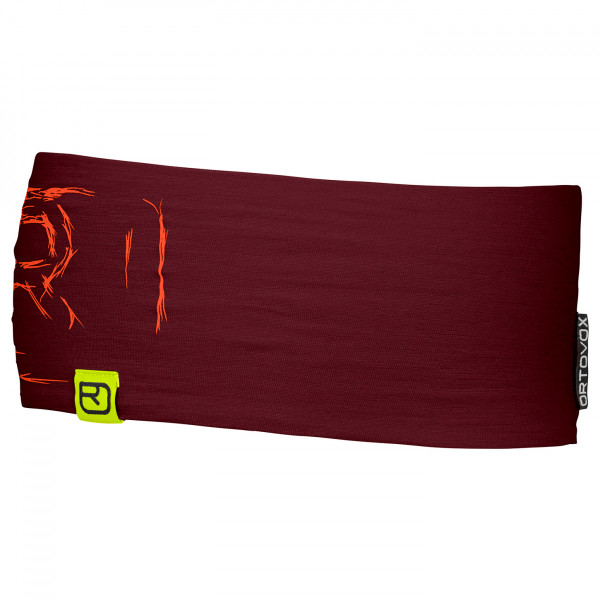 Ortovox - 120 Tec Logo Headband - Stirnband Gr One Size rot von Ortovox