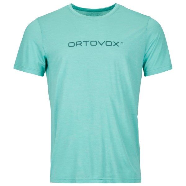 Ortovox - 150 Cool Brand T-Shirt - Merinoshirt Gr M türkis von Ortovox