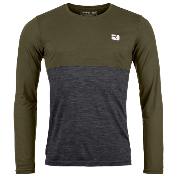 Ortovox - 150 Cool Logo L/S - Merinoshirt Gr XL oliv Ortovox - 150 Cool Logo L/S - Merinoshirt Gr XL oliv von Ortovox