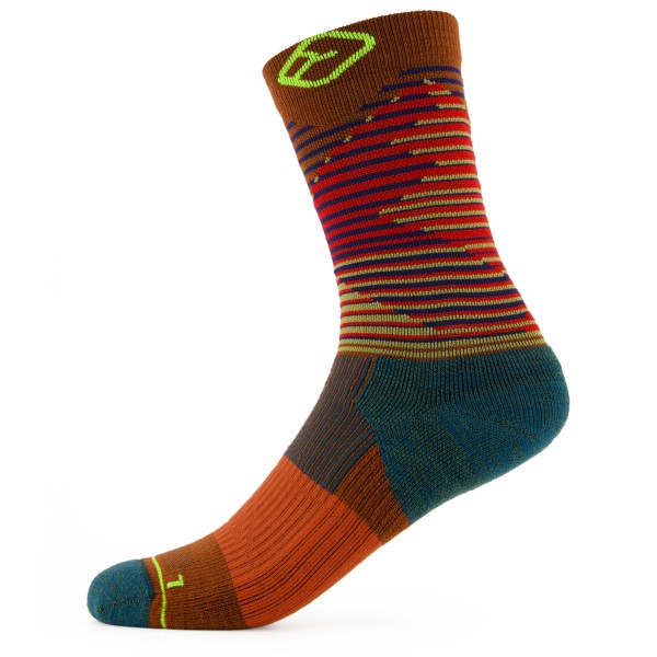 Ortovox - All Mountain Mid Socks - Merinosocken Gr 39-41 bunt von Ortovox