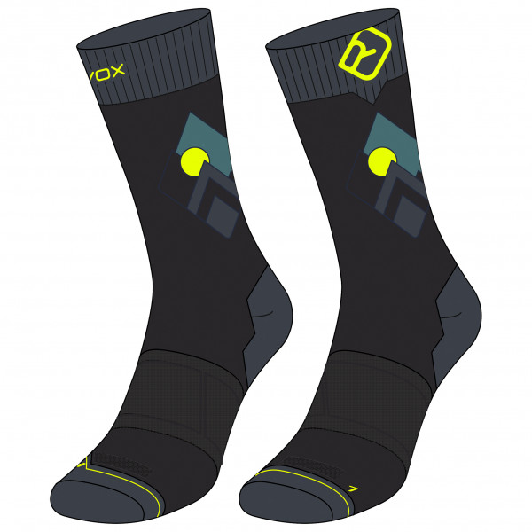 Ortovox - Alpine Light Comp Mid Socks - Merinosocken Gr 39-41 schwarz Ortovox - Alpine Light Comp Mid Socks - Merinosocken Gr 39-41 schwarz von Ortovox