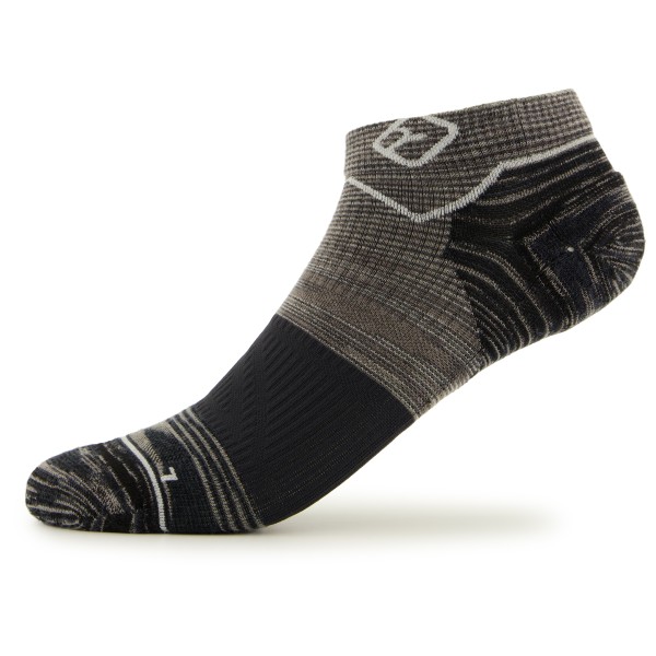 Ortovox - Alpine Low Socks - Merinosocken Gr 39-41 grau/schwarz von Ortovox