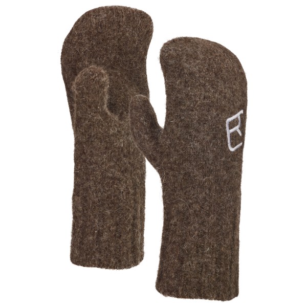 Ortovox - Classic Wool Mitten - Handschuhe Gr L;M braun;grau von Ortovox