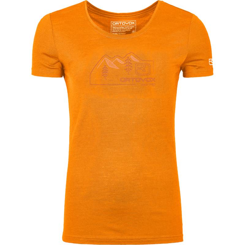 Ortovox Damen 150 Cool Vintage Badge T-Shirt von Ortovox