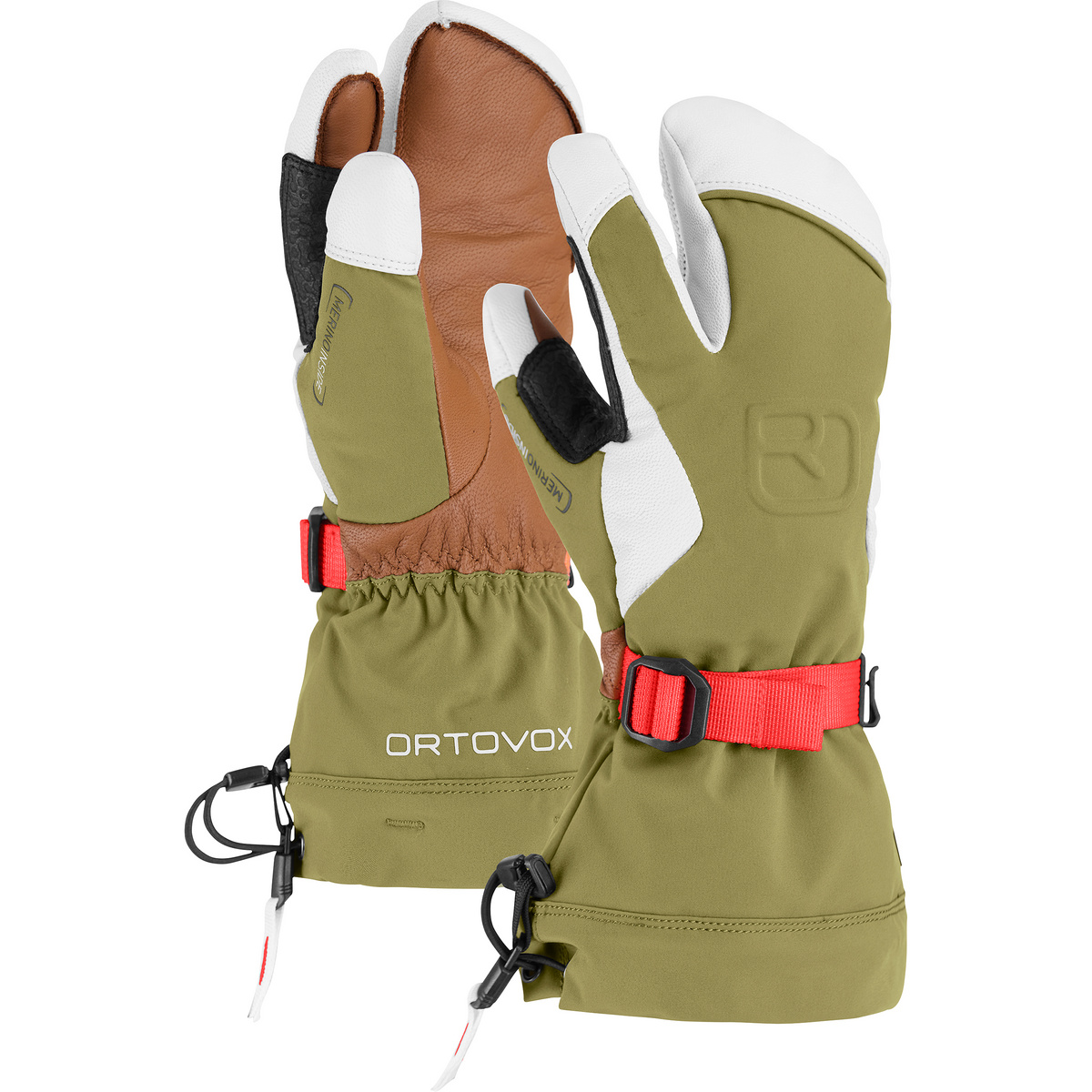 Ortovox Damen Mer. Freeride 3 Finger Handschuhe von Ortovox