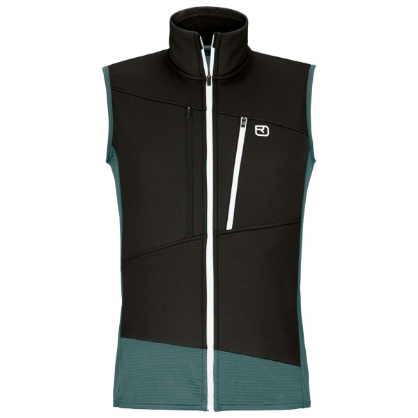 Ortovox - Fleece Grid Vest - Merinogilet Gr XXL schwarz von Ortovox