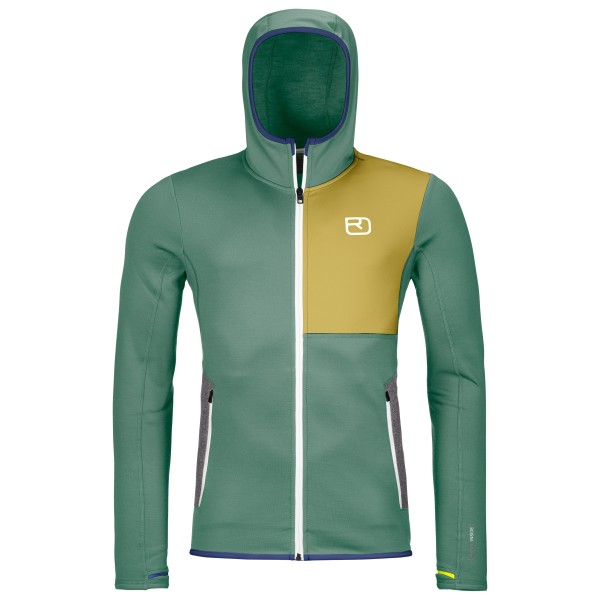 Ortovox - Fleece Hoody - Merinojacke Gr M türkis von Ortovox