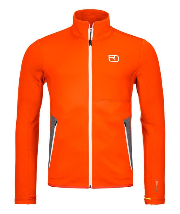 Ortovox Fleece Jacket M Fleecejacke orange von Ortovox