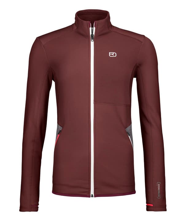 Ortovox Fleece Jacket W Fleecejacke bordeaux von Ortovox