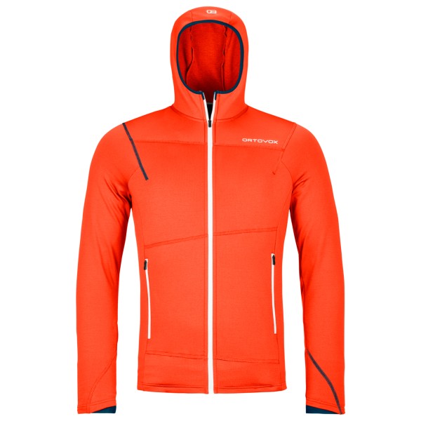Ortovox - Fleece Light Hoody - Fleecejacke Gr S rot von Ortovox