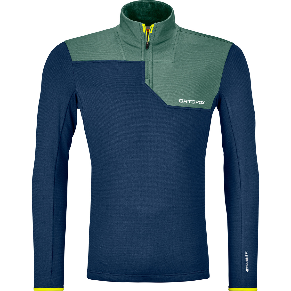 Ortovox Herren Fleece Light Zip Neck Longsleeve Ortovox Herren Fleece Light Zip Neck Longsleeve von Ortovox