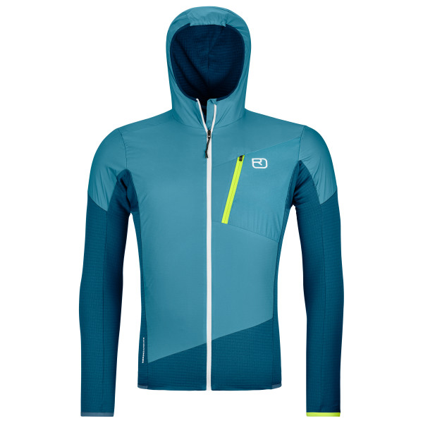 Ortovox - Ladiz Hybrid Jacket - Windjacke Gr XXL blau/türkis von Ortovox