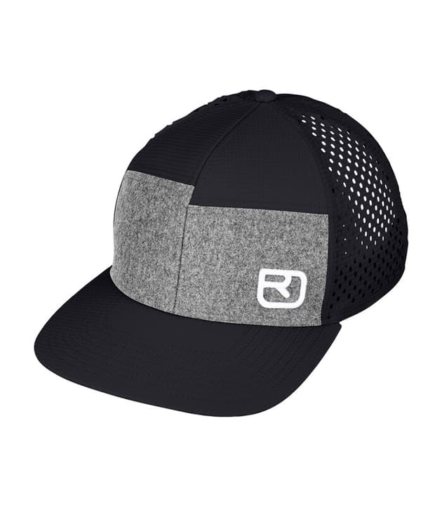 Ortovox Logo Air Trucker Cap schwarz von Ortovox