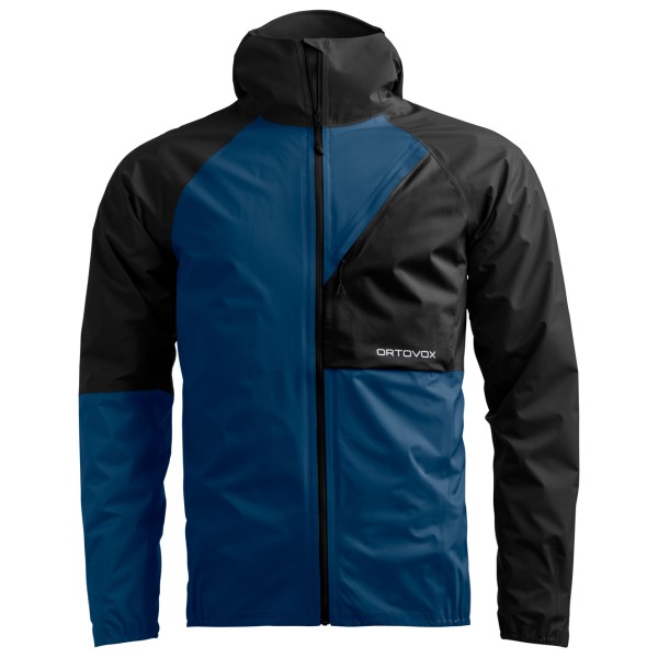Ortovox - Piz Selva 2.5L Jacket - Regenjacke Gr M blau von Ortovox