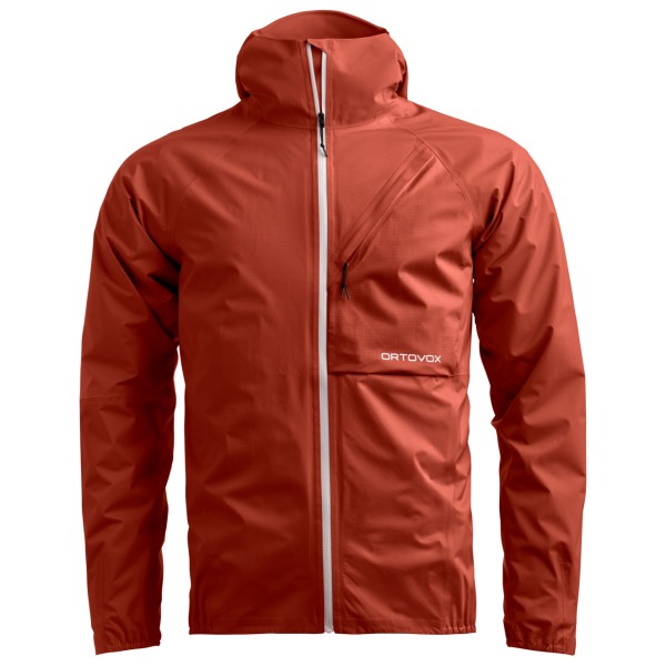 Ortovox - Piz Selva 2.5L Jacket - Regenjacke Gr XL rot von Ortovox