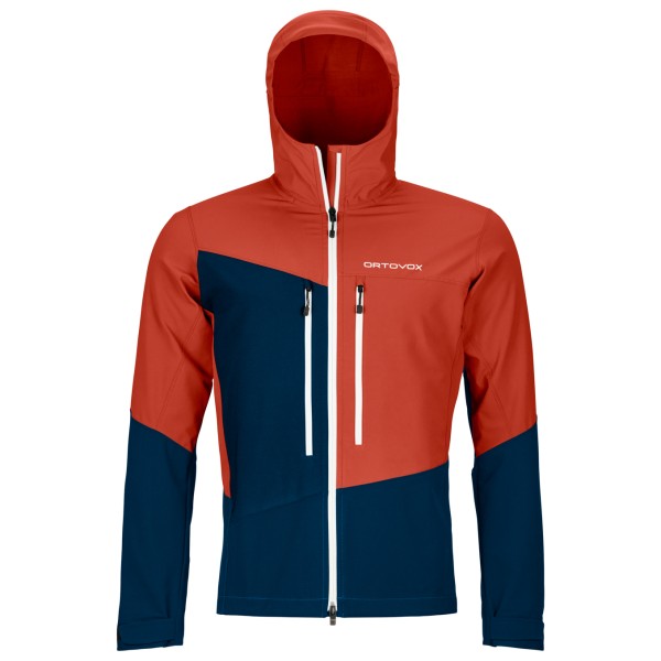 Ortovox - Westalpen Softshell Jacket - Softshelljacke Gr XL rot von Ortovox